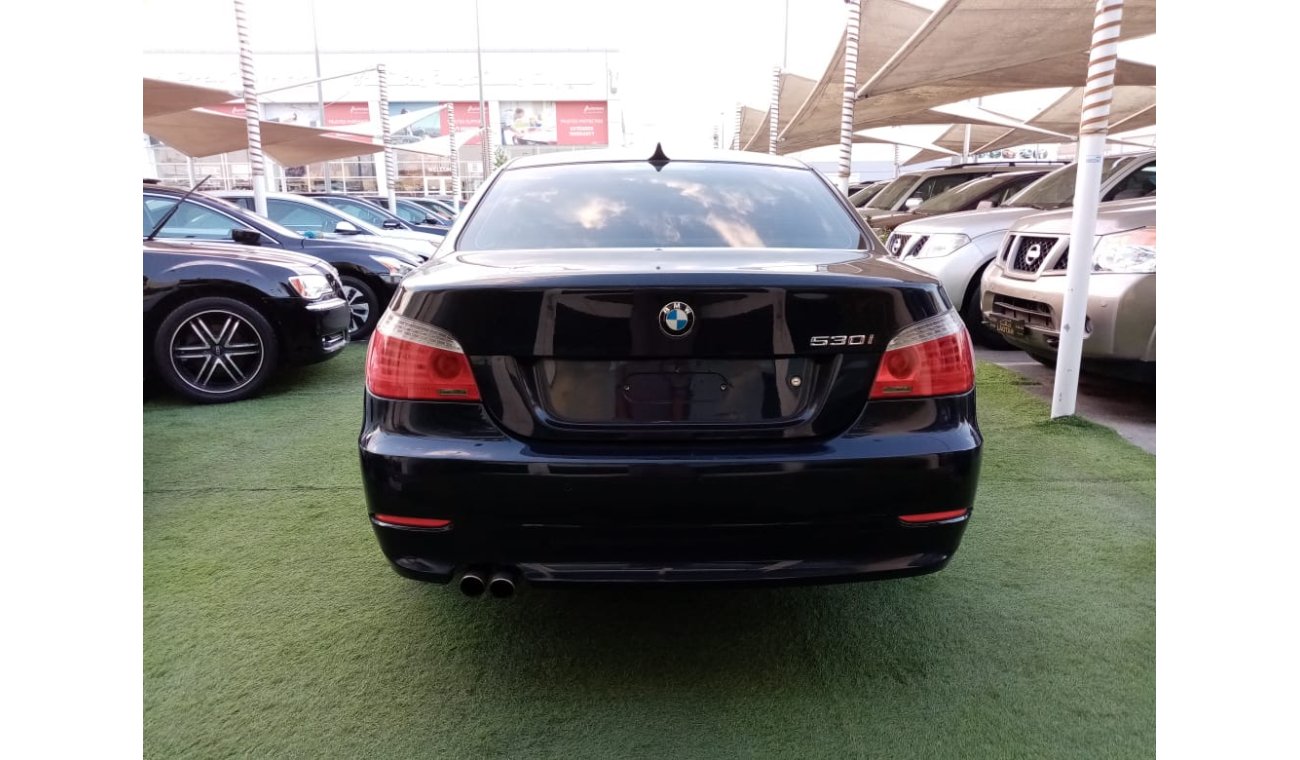 BMW 530i Gulf number one, leather hatch, cruise control, alloy wheels, sensors without accidents, in excellen