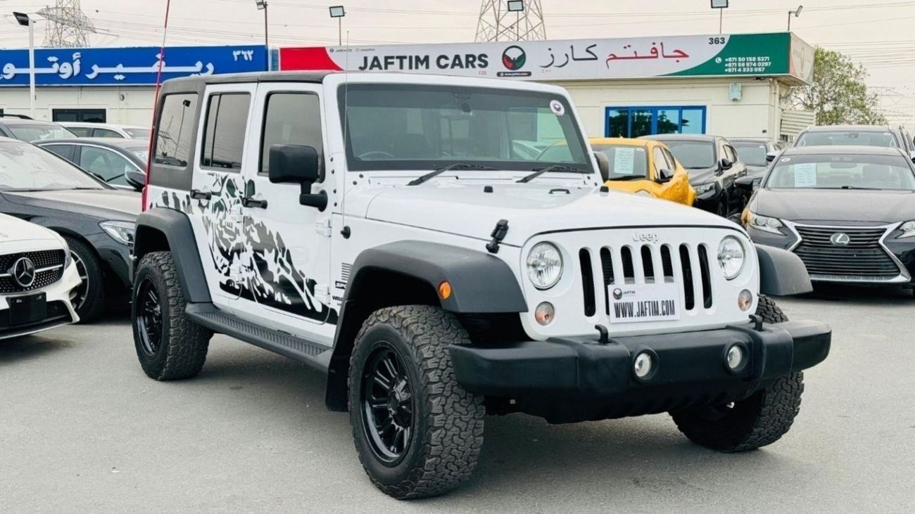 Jeep Wrangler 2017 | RHD | SIDE BODY STICKER | PREMIUM BLACK LEATHER SEATS | EXCELLENT CONDITION