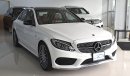 Mercedes-Benz C 43 AMG 2018, 4MATIC, V6 Biturbo, GCC with 2 Years Unlimited Mileage Dealer Warranty (RAMADAN OFFER)