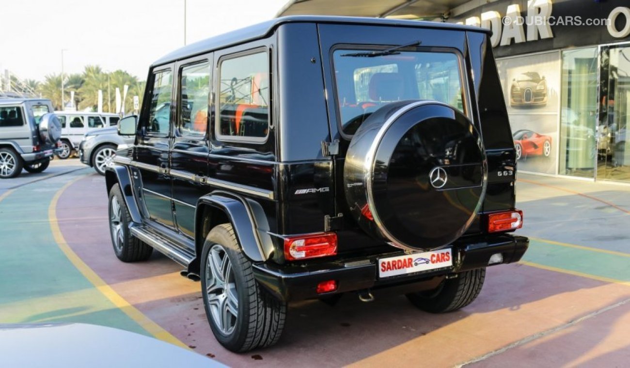 مرسيدس بنز G 63 AMG V8 Biturbo Without Sunroof