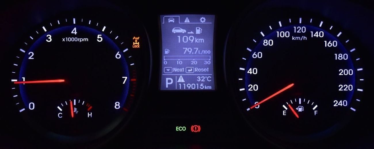 هيونداي سانتا في EXCELLENT DEAL for our Hyundai SantaFe 4WD 3.3L ( 2014 Model ) in Black Color GCC Specs