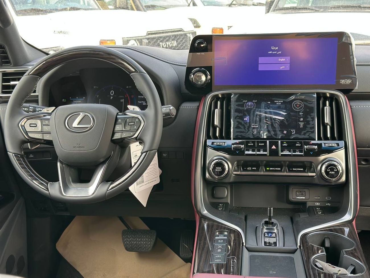 Lexus LX 700h Urban Signature 3.5L HEV A/T // 2026 // Full With Radar & Head Up Disable , 360 Camera , Wireless Ch