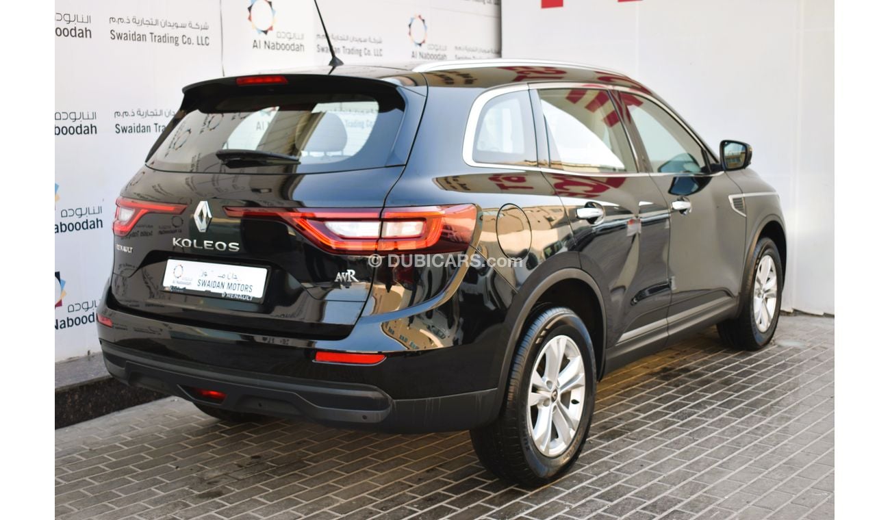 Renault Koleos AED 849 PM | 2.5L PE 2WD GCC DEALER WARRANTY