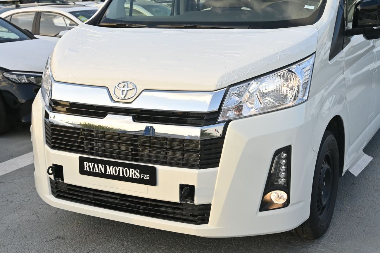 تويوتا هاياس Toyota Hiace GL Hi-Roof 3.5L V6 Petrol Automatic White Bumper, 12+1 Seater Model 2026