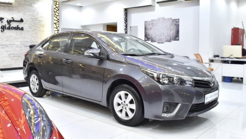 Toyota Corolla EXCELLENT DEAL for our Toyota Corolla 1.6L ( 2014 Model ) in Grey Color GCC Specs