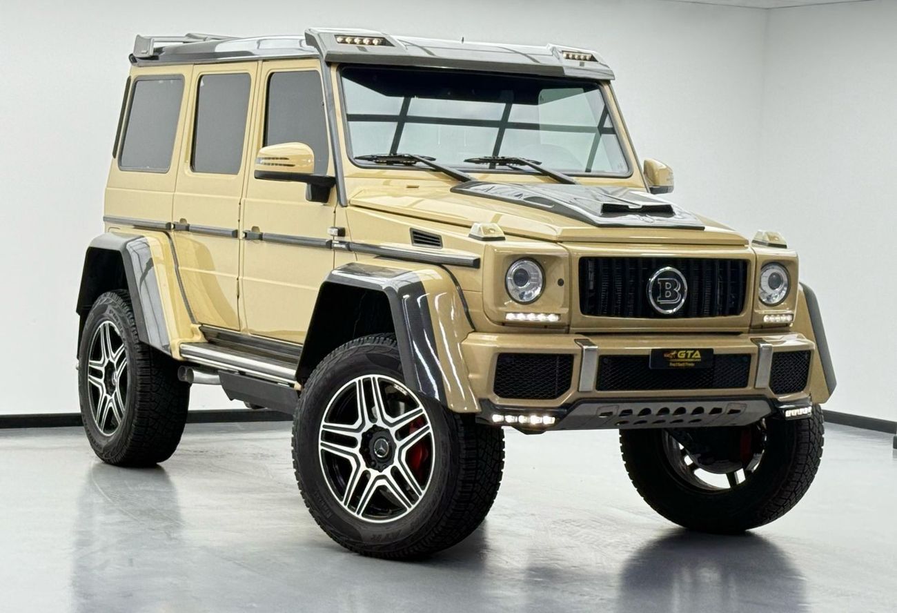 Mercedes-Benz G 500 4X4 Brabus 2016 Mercedes Brabus G500 4×4², Service History, Carbon Fiber Package, Excellent Condition, G