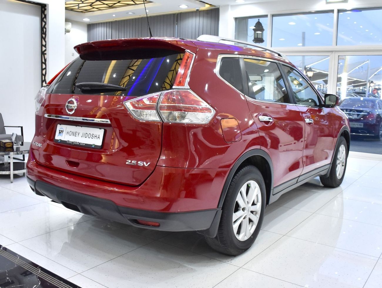 Nissan XTrail EXCELLENT DEAL for our Nissan X-Trail 2.5 SV 4WD ( 2015 Model ) in Red Color GCC Specs