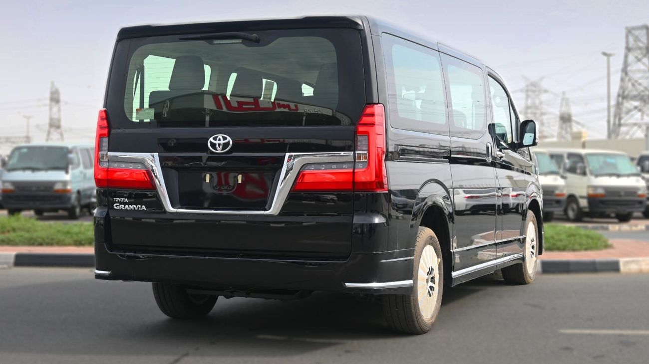 تويوتا جرافينا Toyota Granvia 2025 3.5L Petrol RWD 9 Seats Transmission Automatic  Black Outside Black Inside
