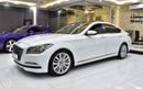 Hyundai Genesis PLATINUM EXCELLENT DEAL for our Hyundai Genesis 3.8 ( 2016 Model ) in White Color GCC Specs