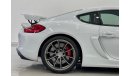 بورش كايمان جي تي ٤ 2016 Porsche Cayman GT4, Porsche Warranty-Full Service History, GCC