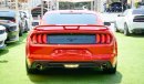 فورد موستانج Mustang Eco-Boost V4 2019/ Original AirBags/ Shelby GT500 kit/ Low Miles/ Excellent Condition