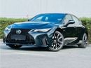 Lexus IS350 LEXUS IS 350 F SPORT PRESTIGE | GCC SPECS | BRAND NEW | UNDER WARRANTY | FLEXIBLE DOWN PAYMENT EMI A