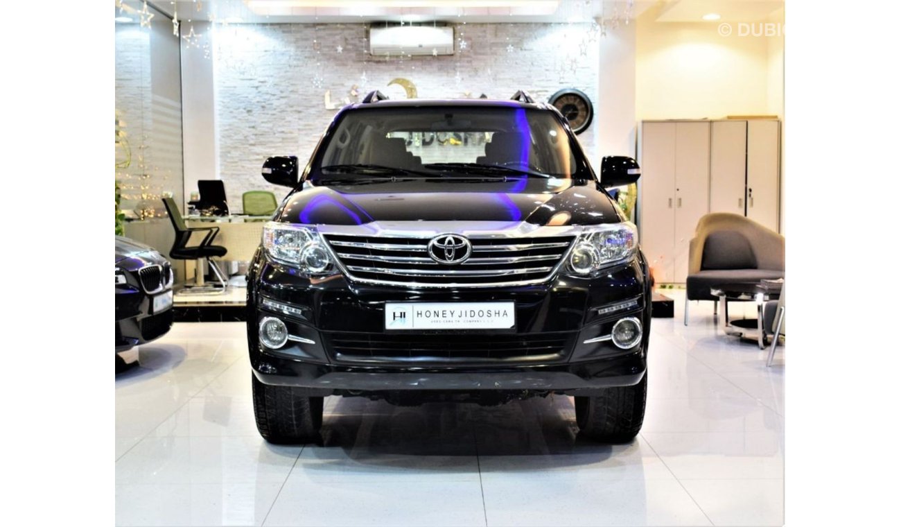 تويوتا فورتونر AMAZING Toyota Fortuner GXR 2015 Model!! in Black Color! GCC Specs