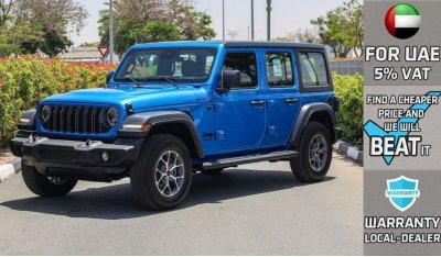 Jeep Wrangler Unlimited Sport Plus , 2024 GCC , 0Km , With 5 Yrs Warranty & 3 Yrs Service @Official Dealer