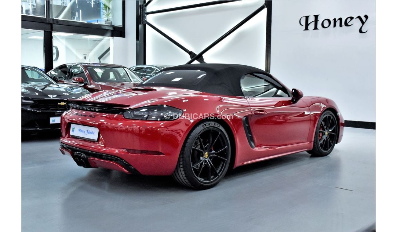 Porsche 718 Boxster EXCELLENT DEAL for our Porsche 718 Boxster GTS ( 2018 Model ) in Red Color GCC Specs