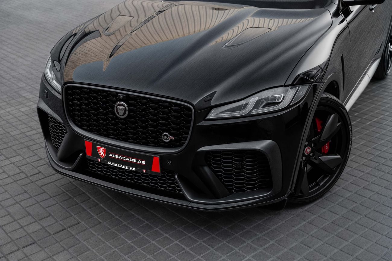 جاكوار F بيس F-Pace SVR | 5,680 P.M | 0% Downpayment | FULL AL TAYER HISTORY! | Ramadan Offer!