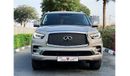 Infiniti QX80 Luxe 7st Black Edition 5.6L-8 Cyl-Full Option- Excellent Condition- Bank Finance Available -Low Kilo