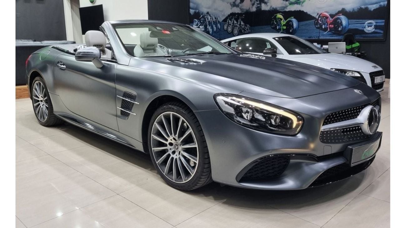 Mercedes-Benz Sl 450 SPECIAL RAMADAN OFFER MERCEDES SL 450 2020 WITH 12K KM ONLY IN BEAUTIFUL SHAPE FOR 185K AED