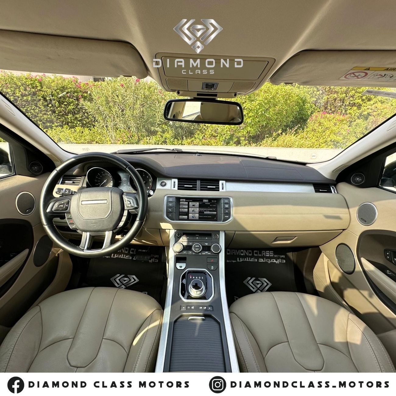 لاند روفر رانج روفر إيفوك رانج روفر ايفوك خليجي ،كامل المواصفات بدون حوادث