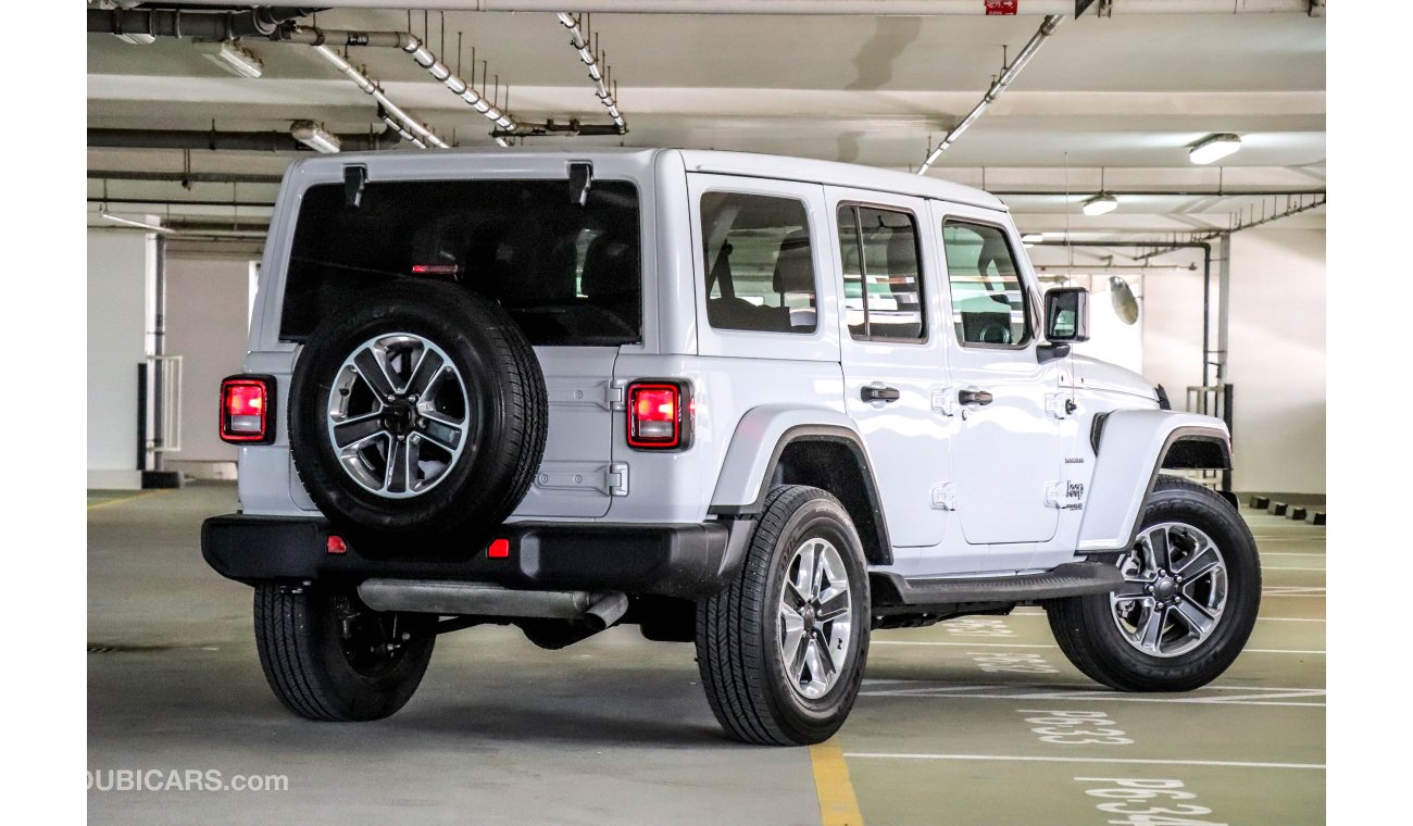 Jeep Wrangler Unlimited 2019 (Canadian Specifications) under 2 year Warranty with Zero Down-Payment.