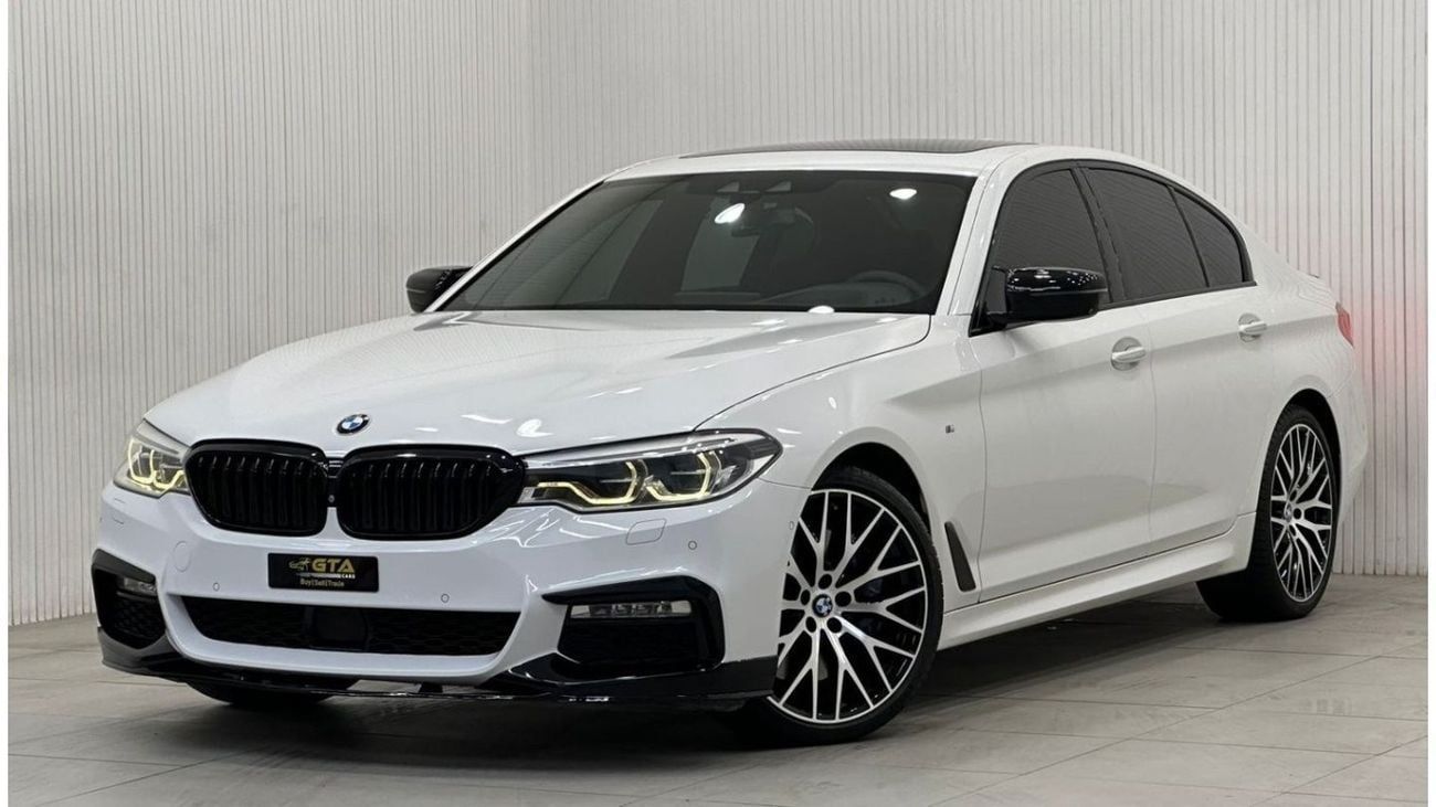 بي أم دبليو 540i M سبورت 2018 BMW 540i M-Sport, Warranty, Full BMW Service History, Full Options, GCC