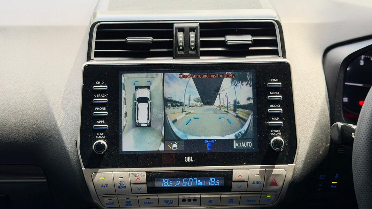 Toyota Prado 2021 | 2.8L DIESEL ENGINE | AT | RHD | SUNROOF | 360 VIEW CAMERA | COOL BOX | DIGITAL ODOMETER | ELE