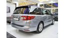 Honda Odyssey EX EXCELLENT DEAL for our Honda Odyssey ( 2018 Model! ) in Silver Color! GCC Specs