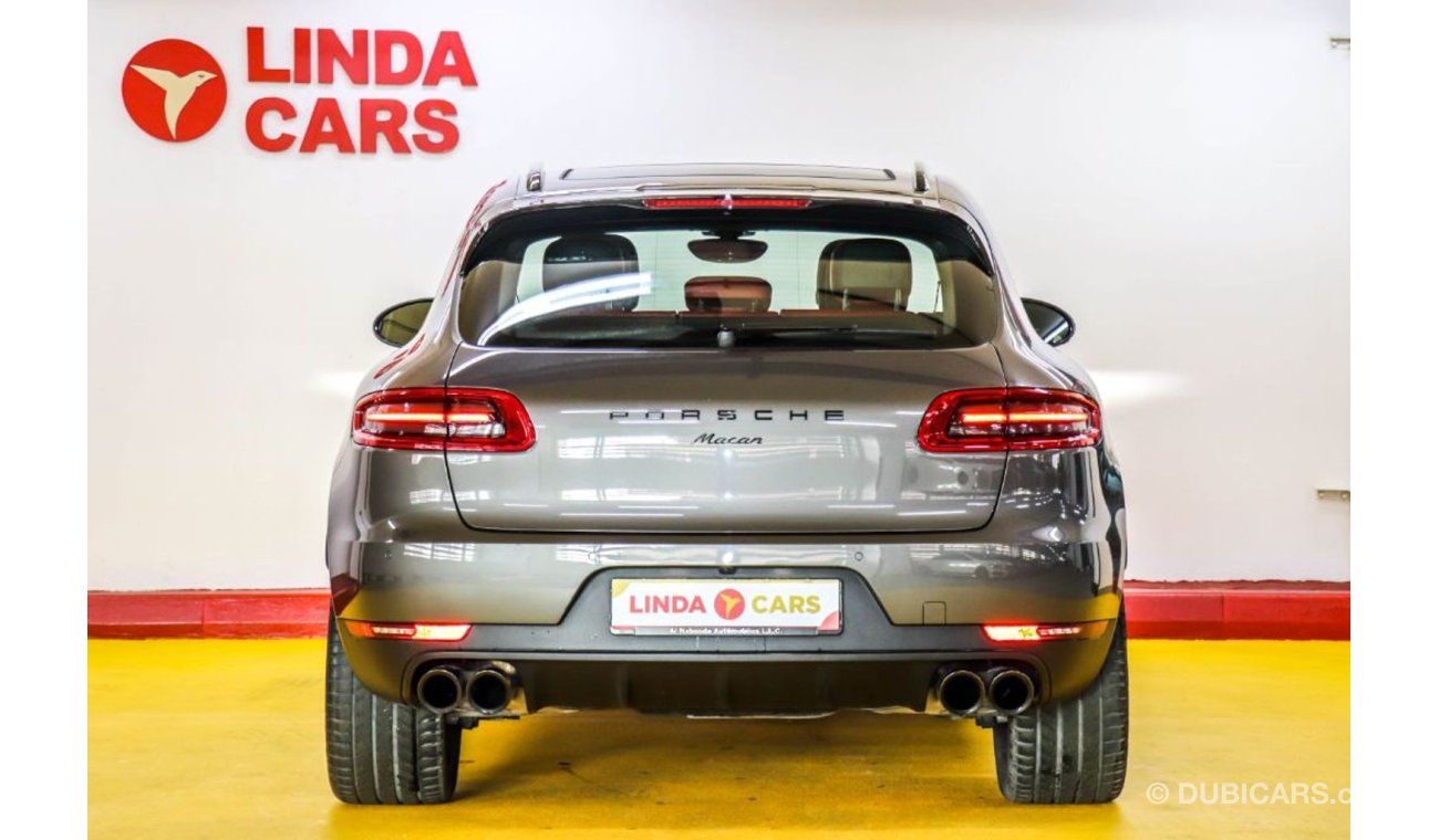 Porsche Macan Porsche Macan 2018 GCC under Agency Warranty with Zero Down-Payment.