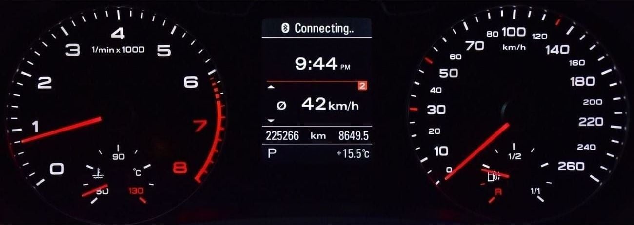 أودي Q3 EXCELLENT DEAL for our Audi Q3 2.0T Quattro ( 2013 Model ) in Orange Color GCC Specs