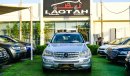 Mercedes-Benz ML 350 Gulf - number one - manhole - leather - sensors - alloy wheels - wood - back wing in excellent condi