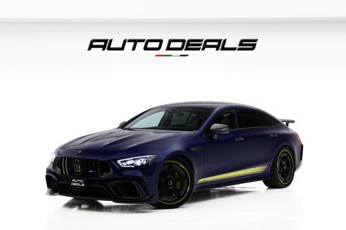 مرسيدس بنز أي أم جي جي تي 63 2019 Mercedes Benz AMG GT 63S 4Matic Brabus 800 Kit | Low Mileage | Fully Loaded | 800 HP | 4.0L V8