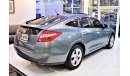 Honda Crosstour (FULL SERVICE HISTORY ) Honda CrossTour 2012 Model!! in Green Color! GCC Specs