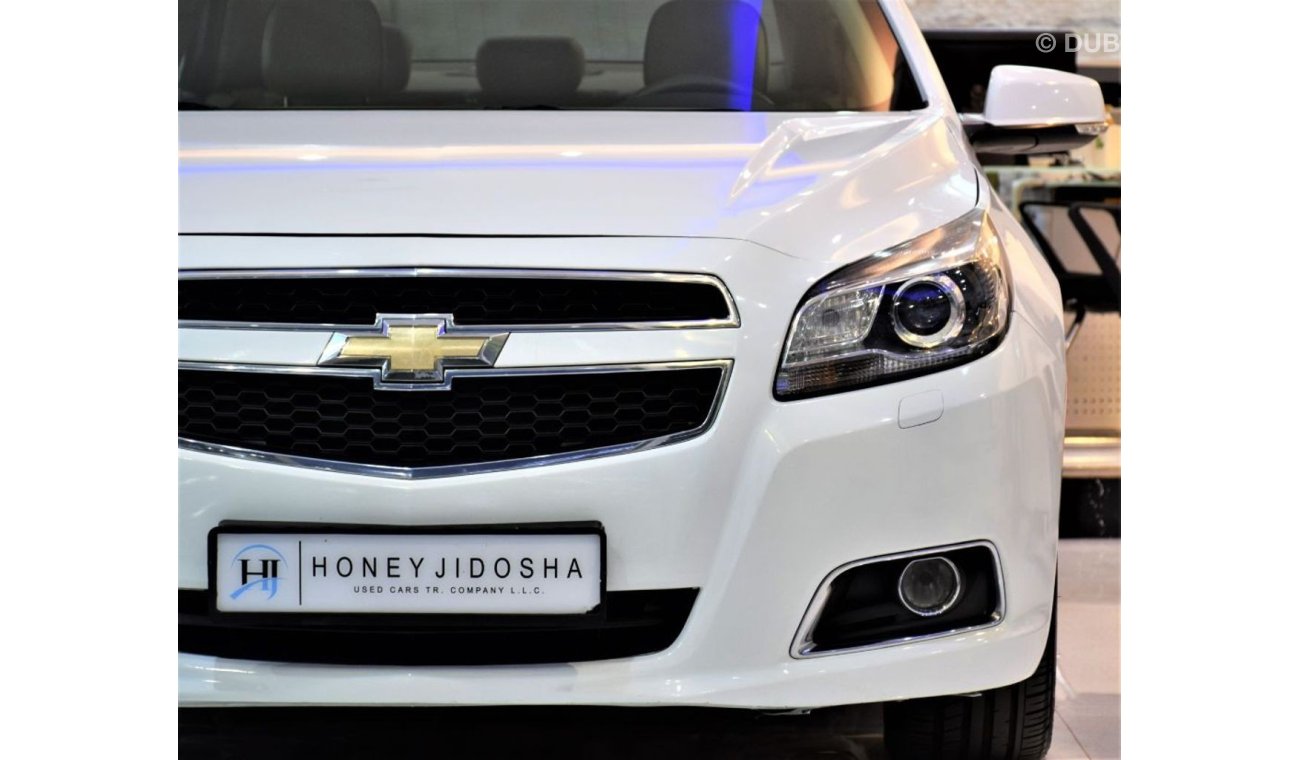 شيفروليه ماليبو AMAZING Chevrolet Malibu LTZ 2013 Model!! in White Color! GCC Specs