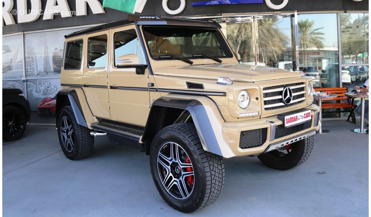 Mercedes-Benz G 500 4X4² with G63 Badge
