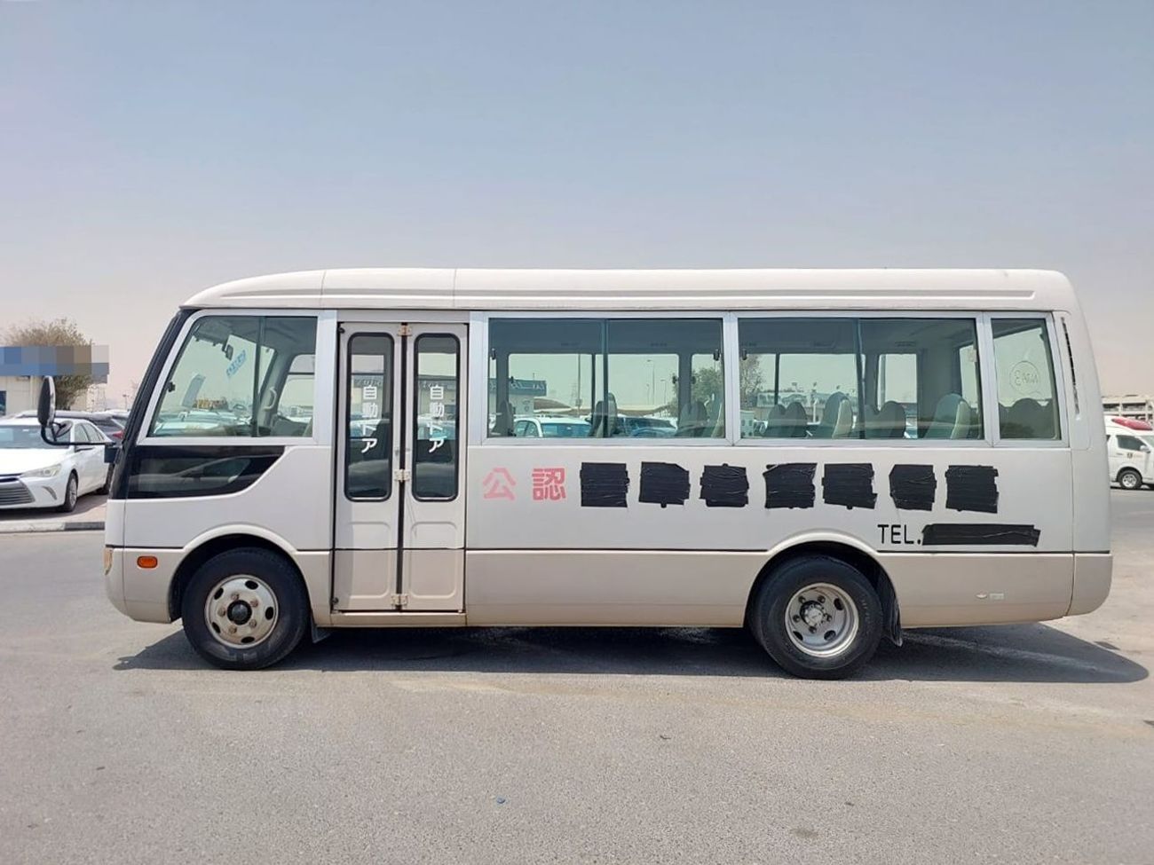 ميتسوبيشي روزا MITSUBISHI ROSA BUS RHD 2005 MODEL 4.8 L DIESEL MANUAL(PM00037)
