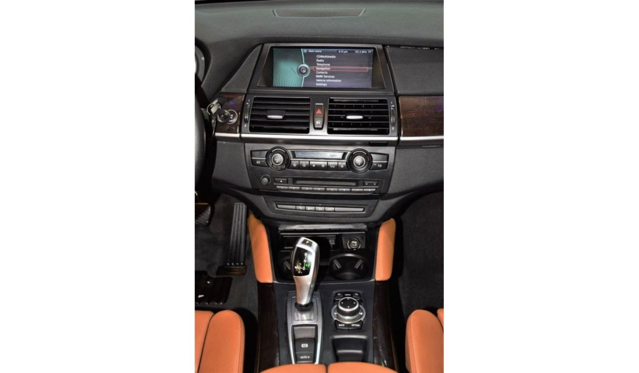 بي أم دبليو X6 ORIGINAL PAITN ( صبغ وكاله ) BMW X6 xDrive 35i 2010 Model!! in Beige / Silver Color! GCC Specs