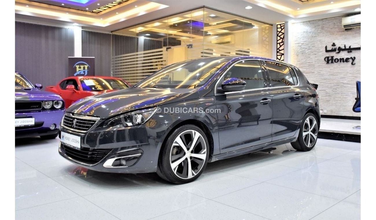 Peugeot 308 EXCELLENT DEAL for our Peugeot 308 GT-Line ( 2016 Model ) in Gray Color GCC Specs