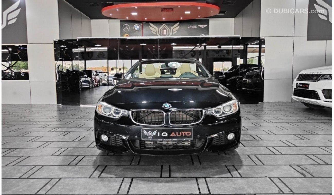 BMW 420i M Sport AED 2,300 P.M | 2015 BMW  420I M-SPORT HARD TOP CONVERTIBLE | GCC