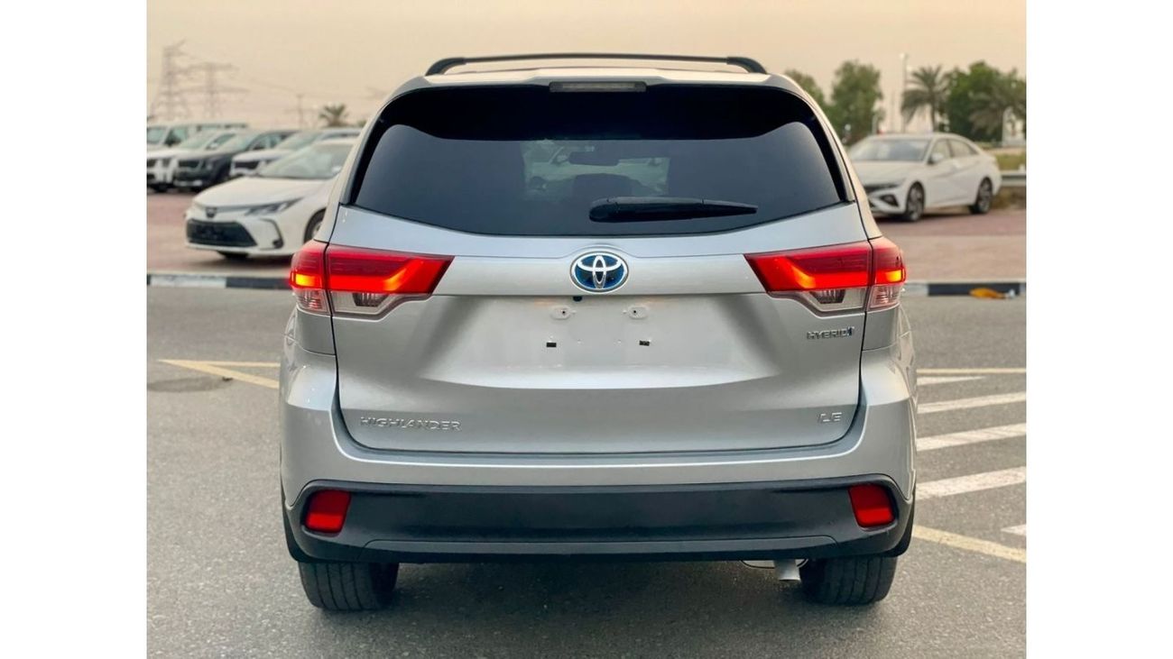 Toyota Highlander 2019 Toyota Highlander Hybrid Fuel 3.5L V6 - 4x4 AWD - MidOption+ Full 7 Leather Seat - Fully Servic