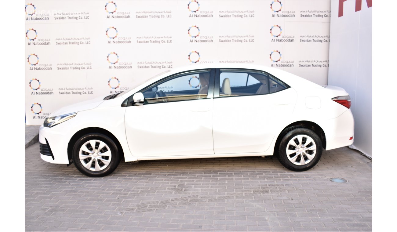 Toyota Corolla AED 1270 PM | 0% DP | 1.6 SE 2019 GCC DEALER WARRANTY