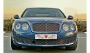 Bentley Continental Flying Spur SPEED ARABIA EDITION - EXCELLENT CONDITION - AGENCY MAINTAINED - UNDER AGENCY WARRANTY