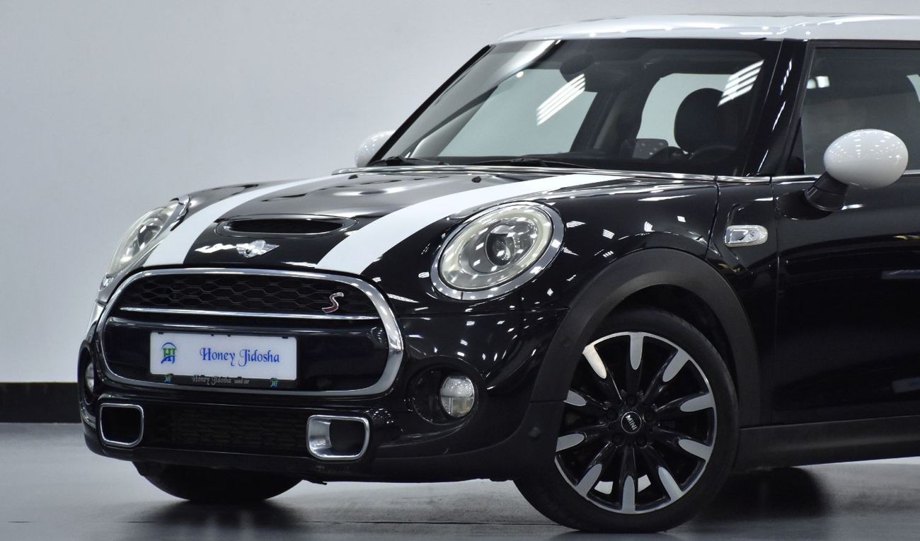 Mini Cooper S EXCELLENT DEAL for our Mini Cooper S ( 2015 Model ) in Black Color GCC Specs