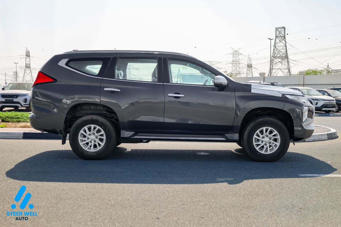 ميتسوبيشي باجيرو سبورت 2.5L Turbo Diesel | 134 HP | AT | 4WD | 7 Passenger | Dual Airbags | ABS & EBD | Ad-Safety | 2023