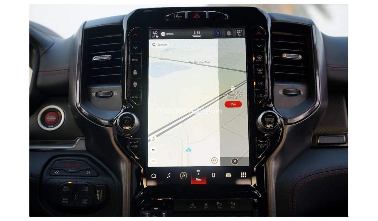 RAM 1500 TRX 2023 RAM 1500 TRX SILVER BEAD LOCK CARBON FIBER 4X4 6.2L V8 GCC 0 Km