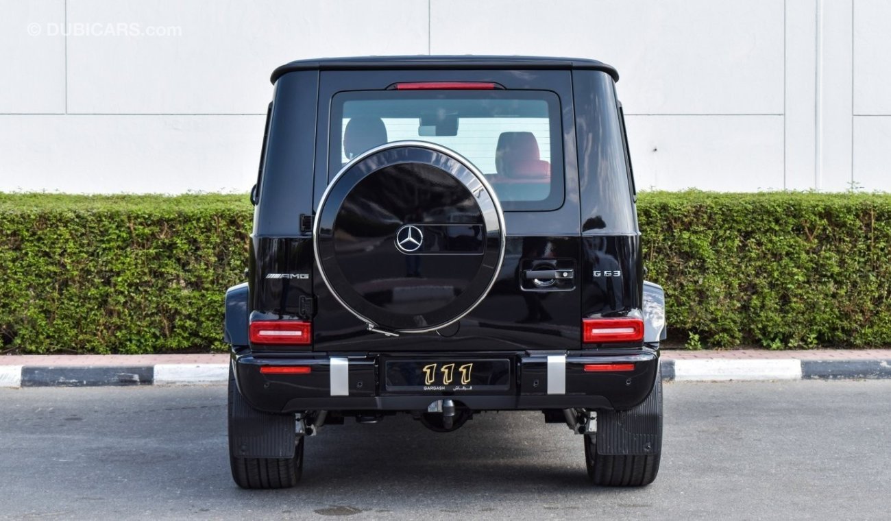 مرسيدس بنز G 63 AMG / Warranty And Service Contract / GCC Specifications