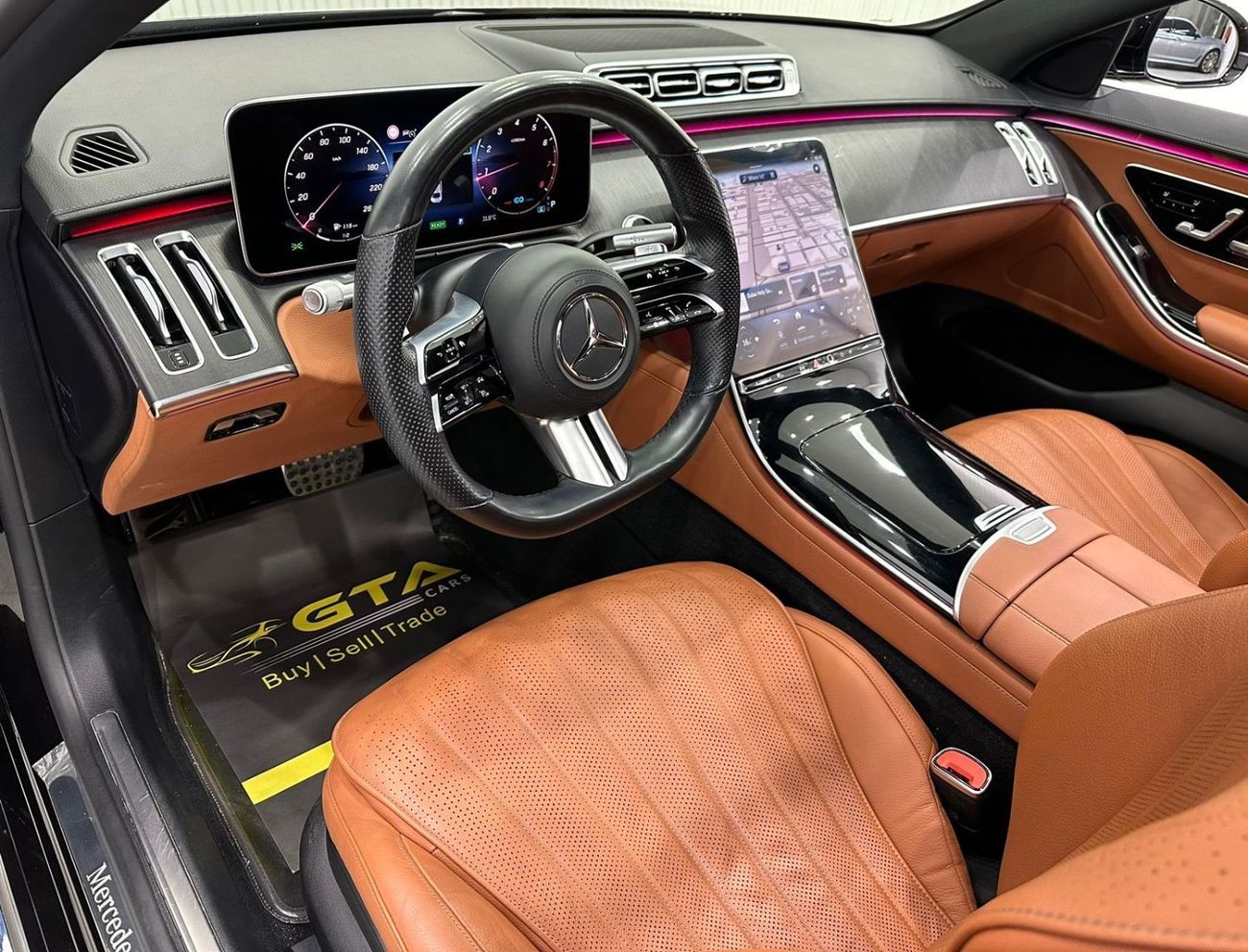 مرسيدس بنز S 500 2023 Mercedes Benz S500 4MATIC, Warranty, Fully Loaded, Low Kms, GCC