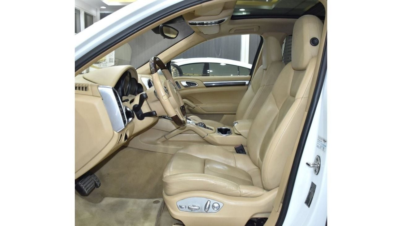 بورش كايان EXCELLENT DEAL for our Porsche Cayenne S ( 2013 Model ) in White Color GCC Specs