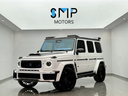 مرسيدس بنز G 63 AMG مرسيدس-بنز G 63 AMG موديل 2025 (Brabus G800) - أبيض ومن الداخل سكاي بلو