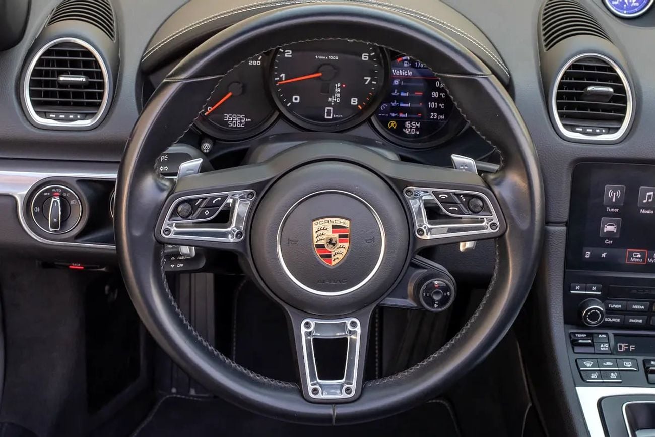 بورش بوكستر 718 S | GCC Specs | Low Mileage | Warranty