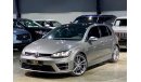 Volkswagen Golf 2016 Volkswagen Golf R, Warranty, Full Service History, Fully Loaded, GCC